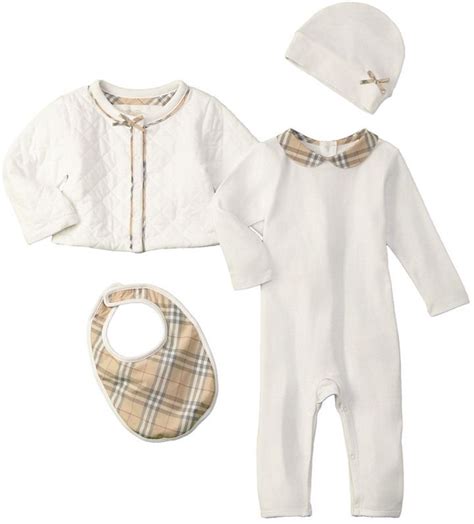 used burberry baby set|newborn baby boy Burberry clothes.